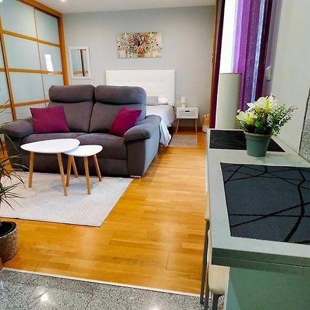 Estudio Ladeira Playa Baiona Buitenkant foto