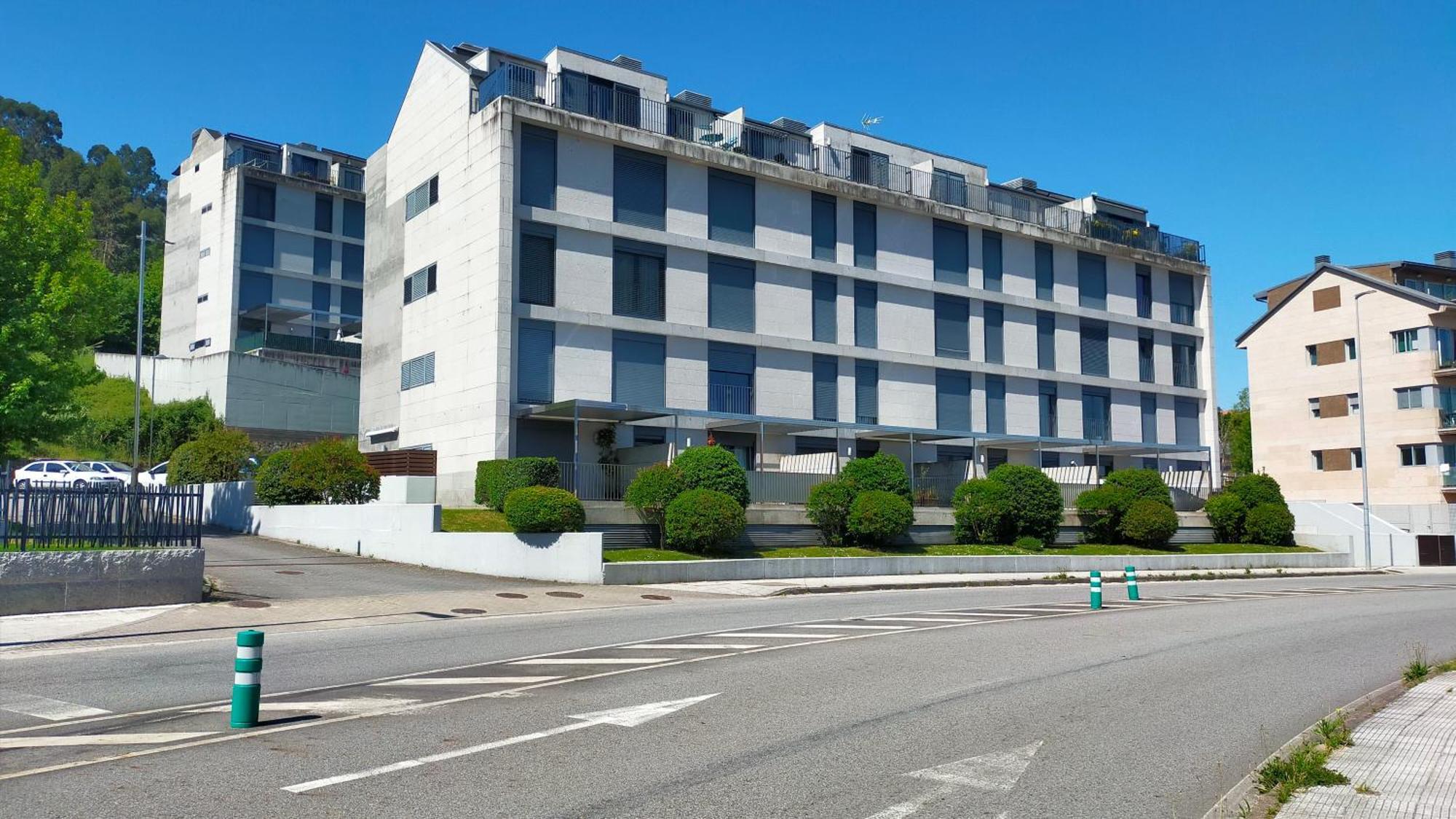 Estudio Ladeira Playa Baiona Buitenkant foto